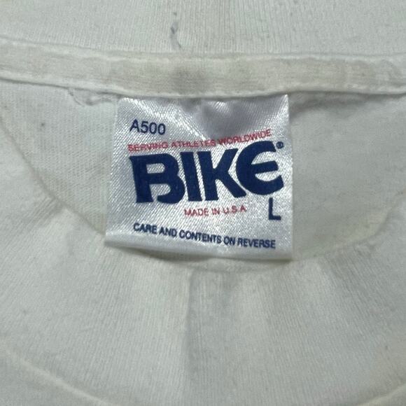 VTG 80s San Francisco 49ers NFL T-Shirt size L Bike Made in USA See Description - Picture 3 of 9